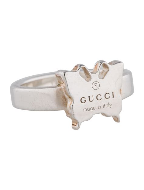 gucci butterfly ring.